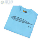 B-2 Spirit Stealth Bomber T-Shirt - Pilot gifts - WWII warbird t-shirt