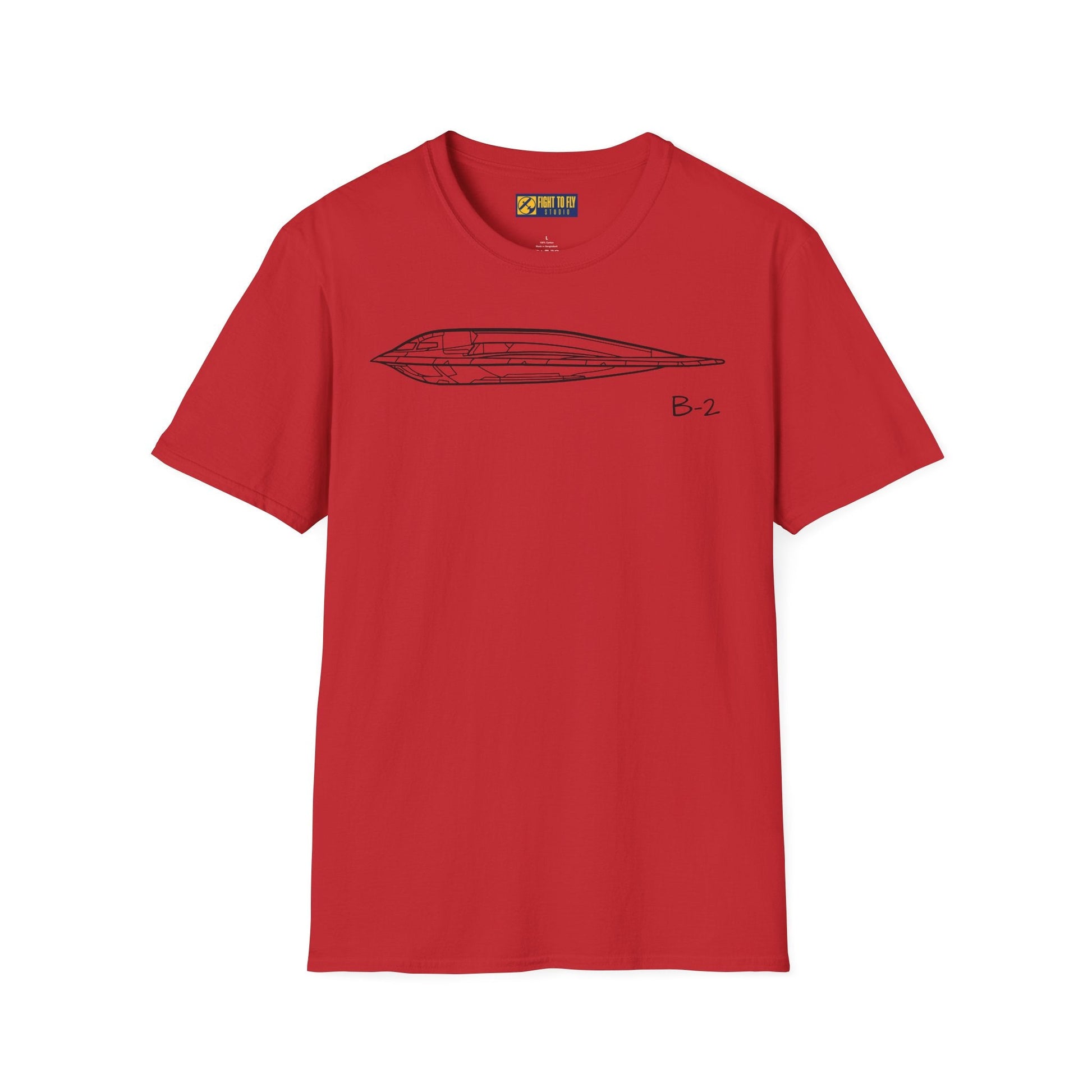 B-2 T-Shirt – Spirit Stealth Bomber Aviation Tee - Gifts for pilots - apparel