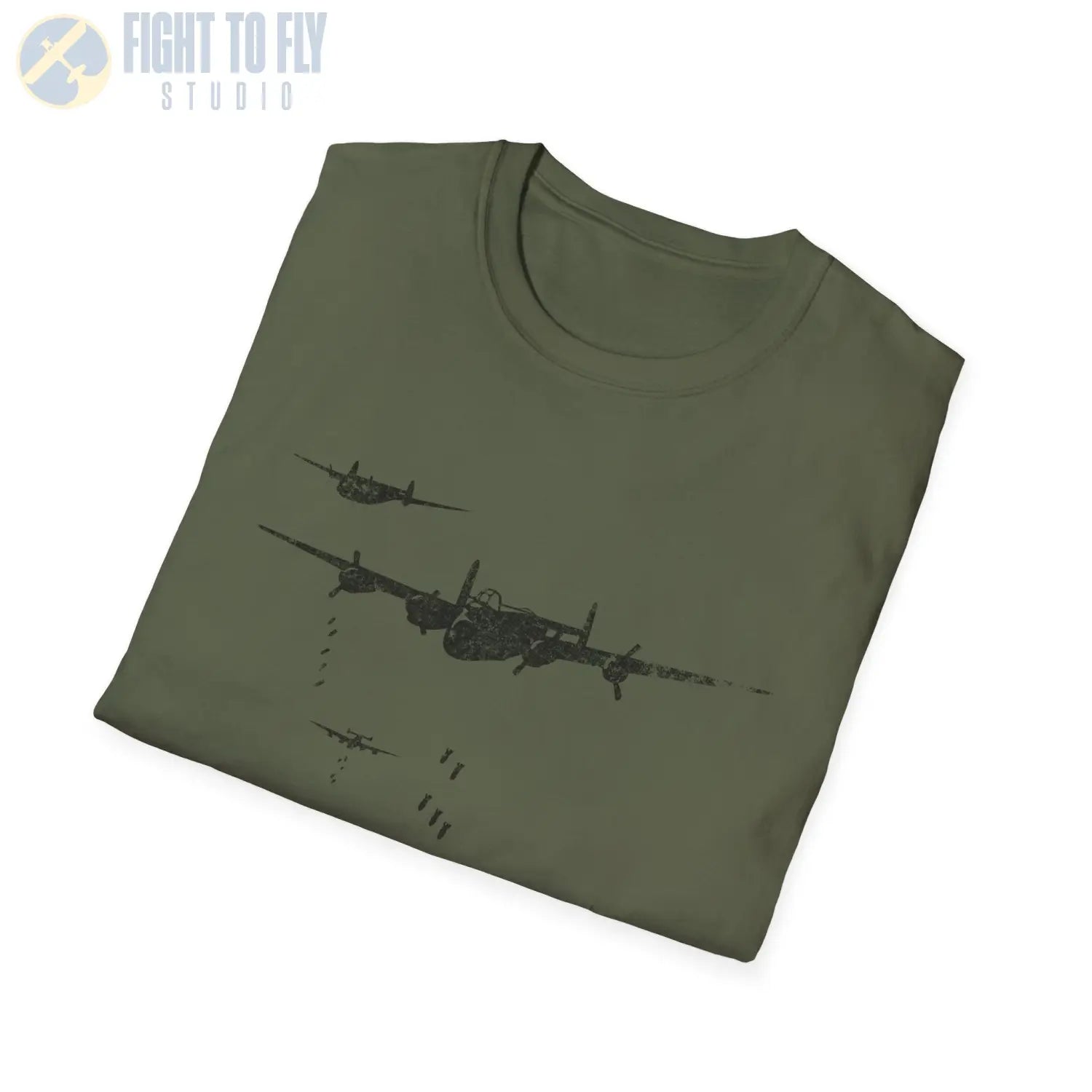 B-24 Liberator “Bomb Run” WWII T-Shirt - Pilot gifts - warbird t-shirt