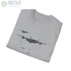B-24 Liberator “Bomb Run” WWII T-Shirt - Pilot gifts - warbird t-shirt