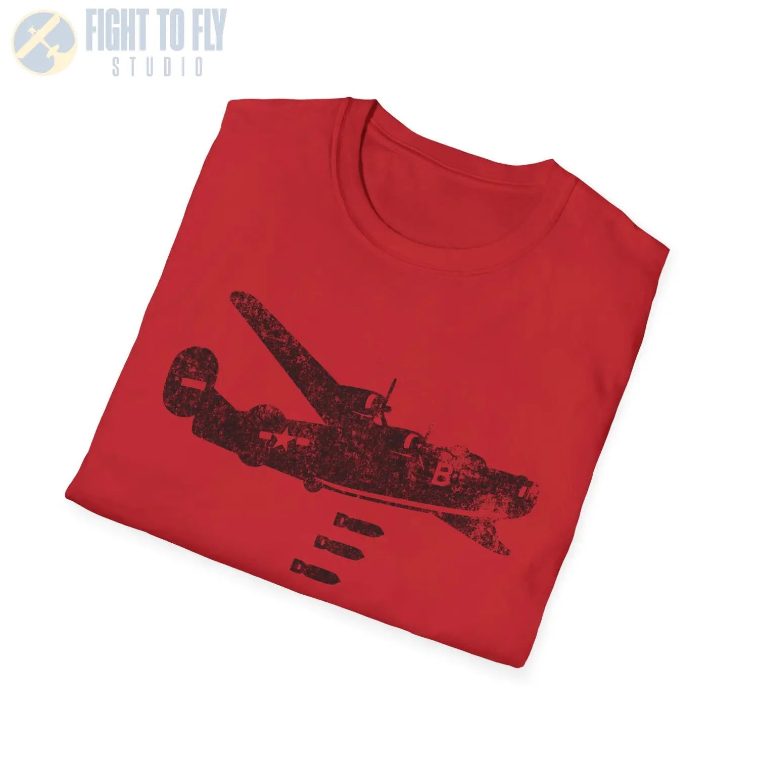 B-24 Liberator “Bomb Run” WWII T-Shirt - Pilot gifts - warbird t-shirt