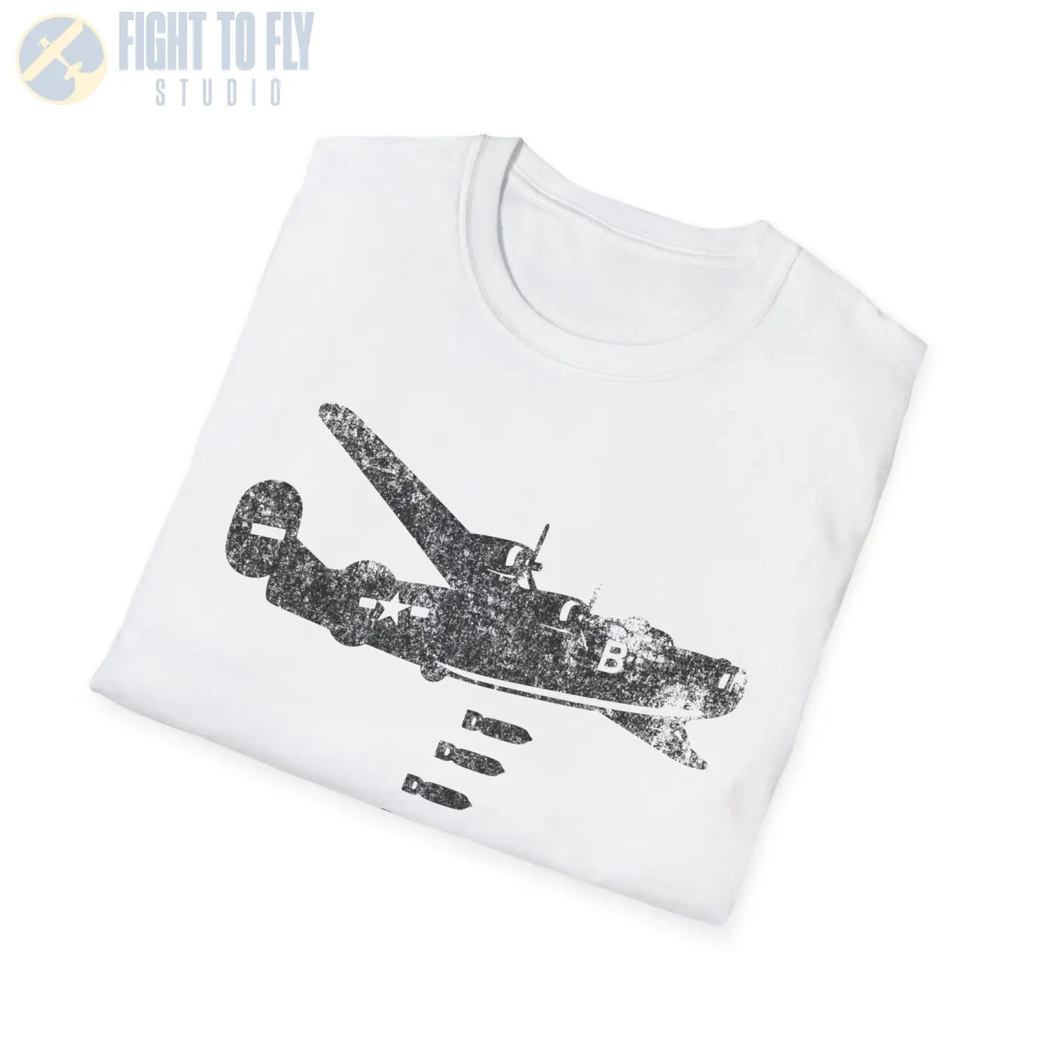 B-24 Liberator “Bomb Run” WWII T-Shirt - Pilot gifts - warbird t-shirt