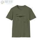 B-24 Liberator “Bomb Run” WWII T-Shirt - Pilot gifts - warbird t-shirt