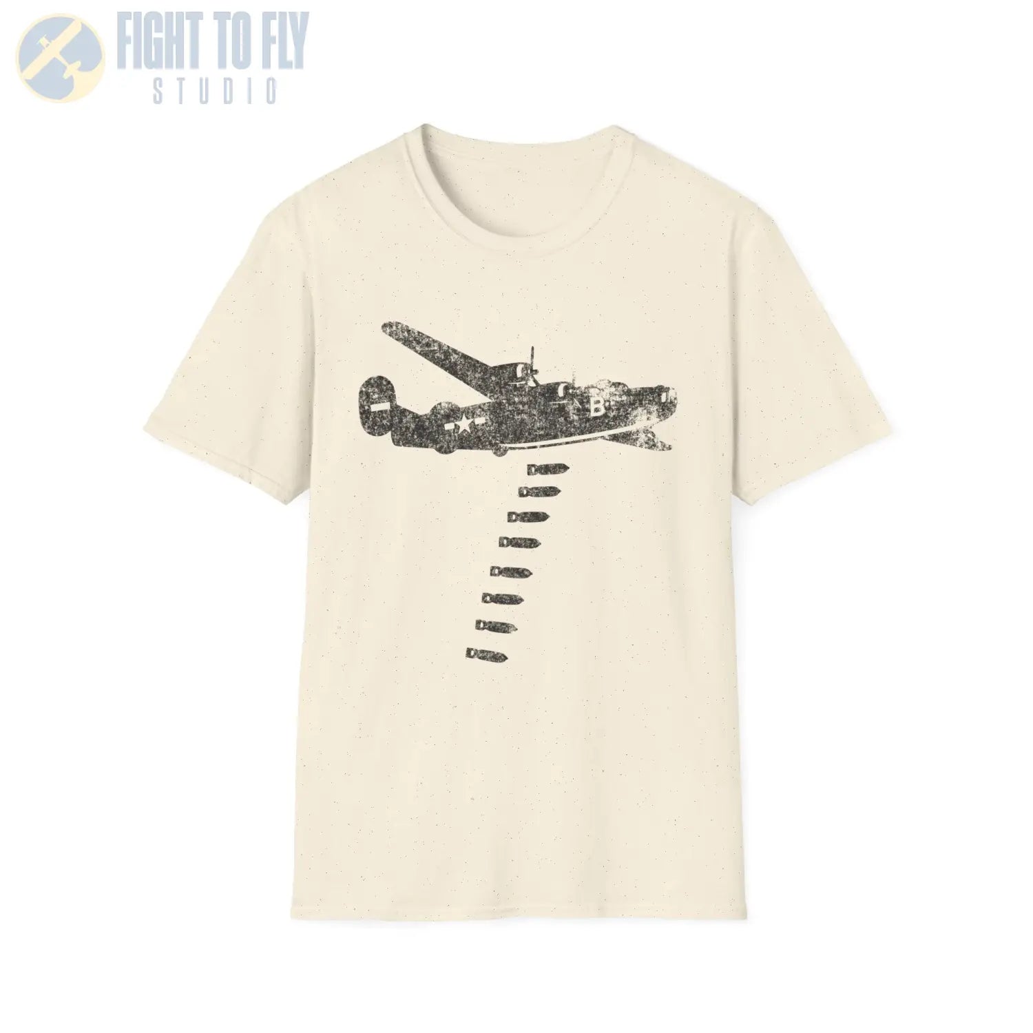 B-24 Liberator “Bomb Run” WWII T-Shirt - Pilot gifts - warbird t-shirt