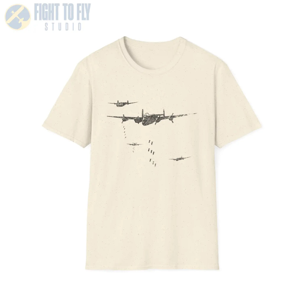 B-24 Liberator “Bomb Run” WWII T-Shirt - Pilot gifts - warbird t-shirt