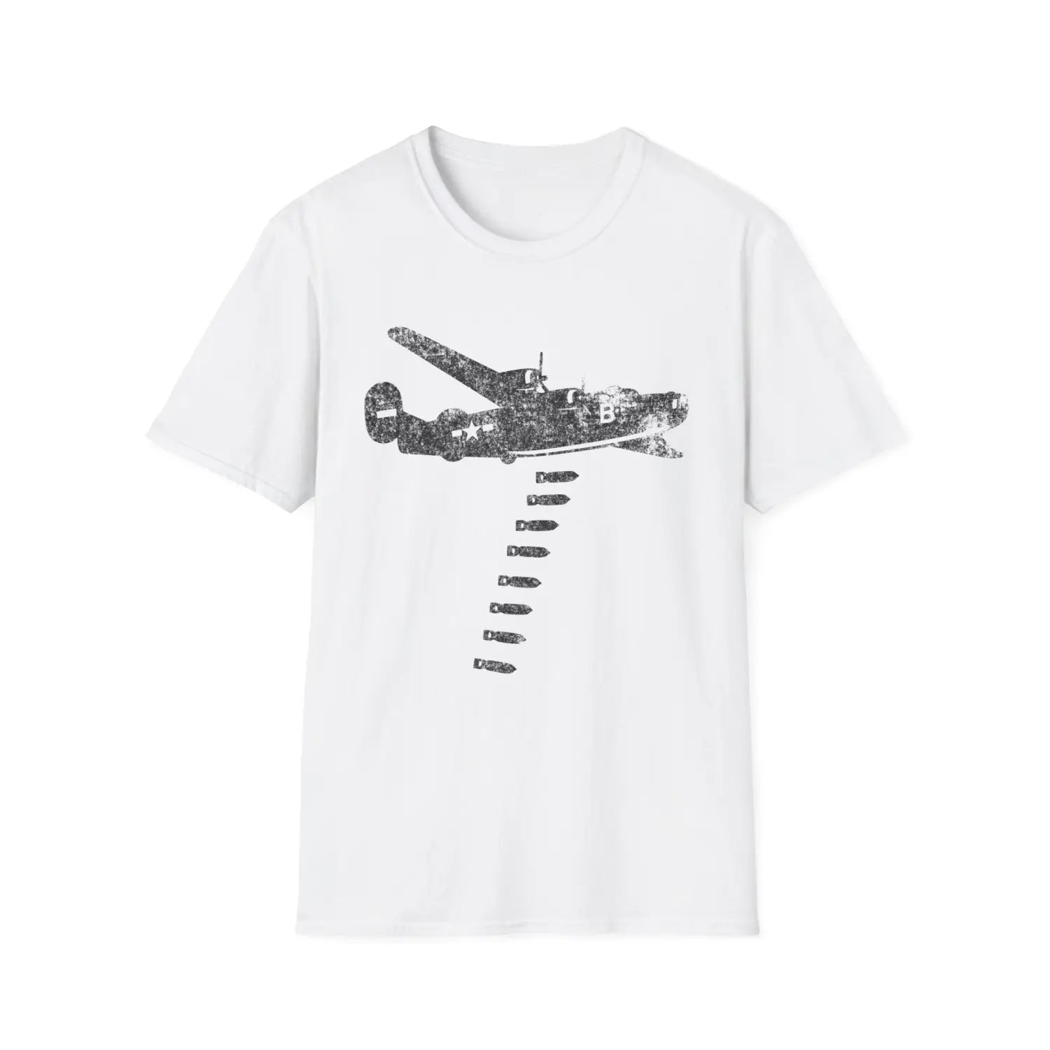 B-24 Liberator “Bomb Run” WWII T-Shirt - Pilot gifts - warbird t-shirt