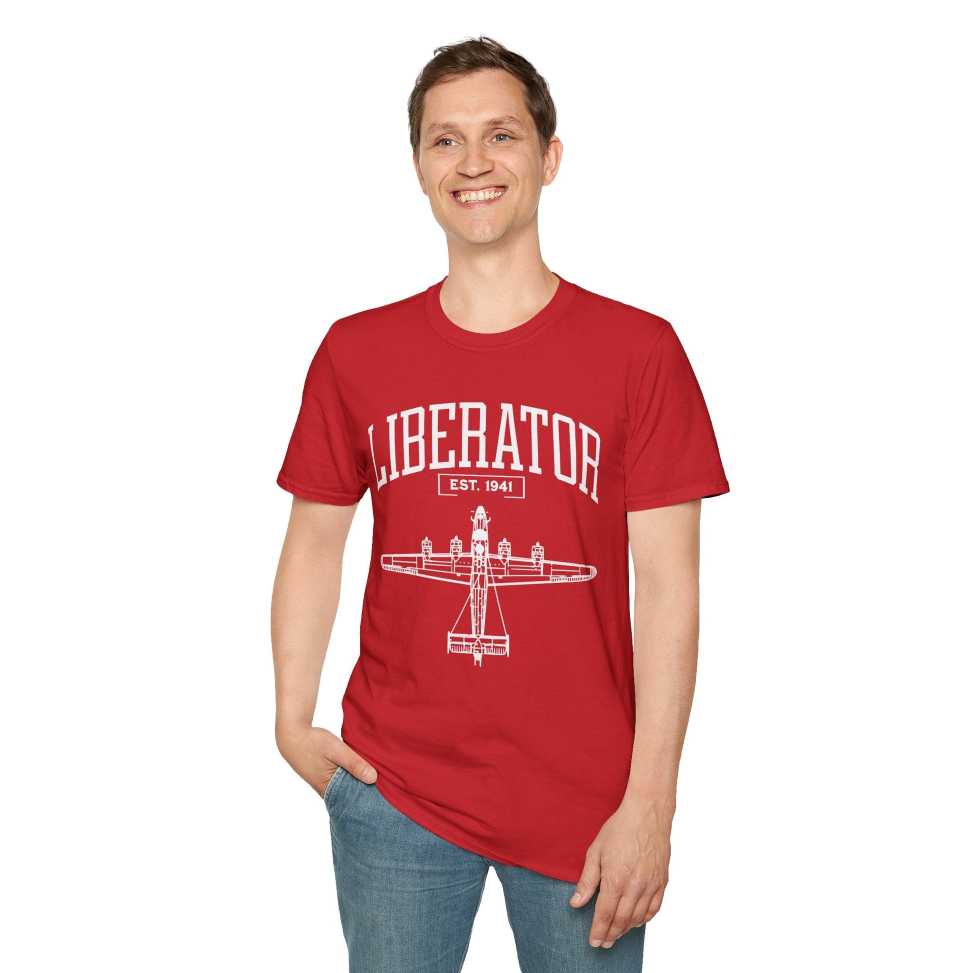 B 24 Liberator Premium WWII T Shirt Pilot gifts warbird t shirt
