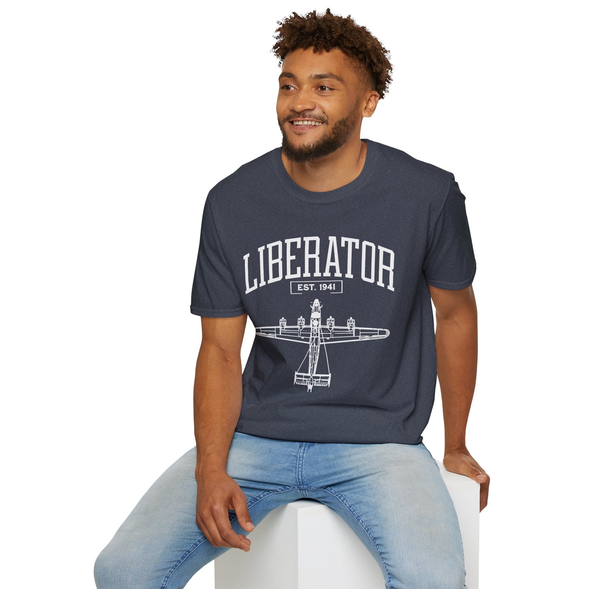 B 24 Liberator Premium WWII T Shirt Pilot gifts warbird t shirt