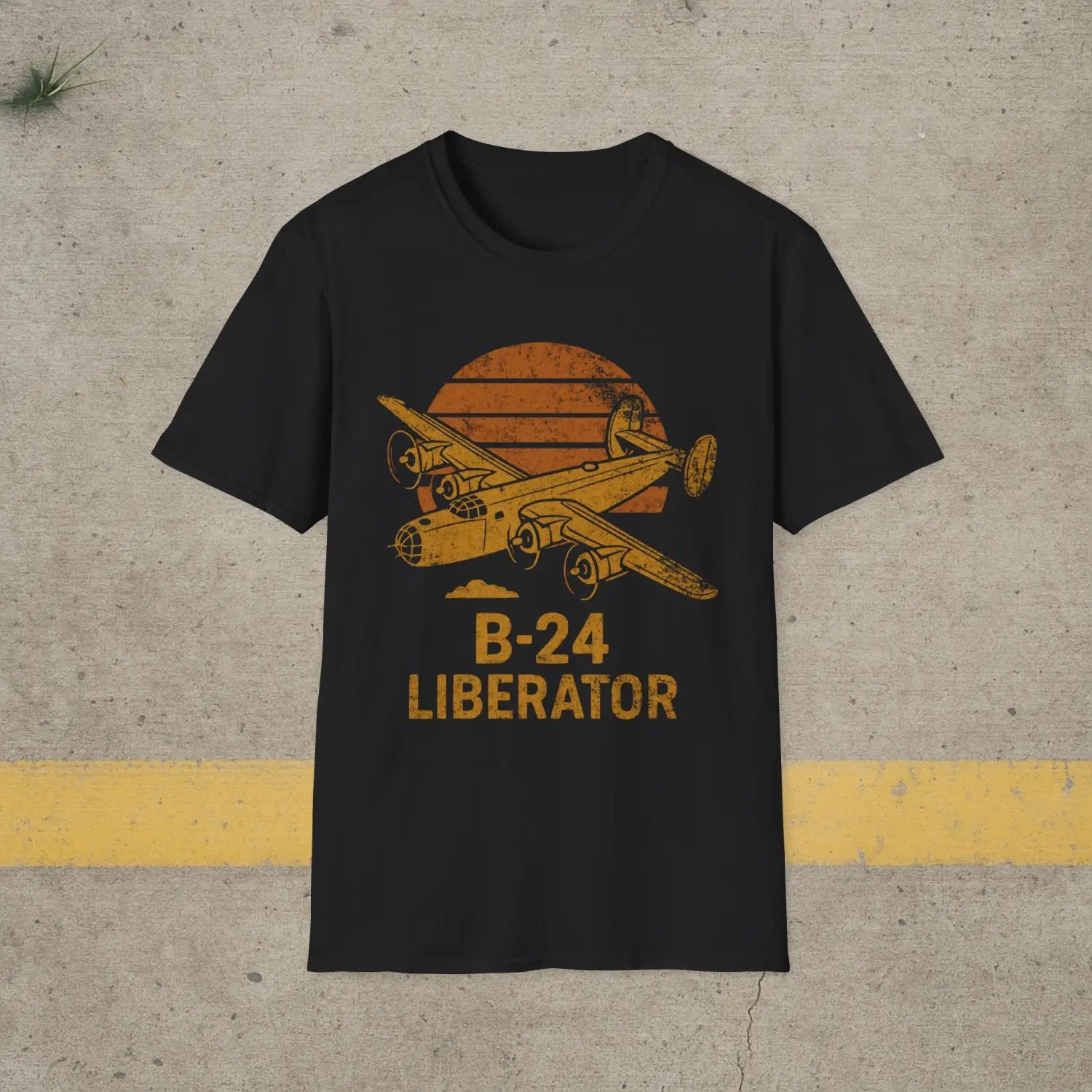 B-24 Liberator “Retro Heritage” WWII T-Shirt - Pilot gifts - warbird t-shirt