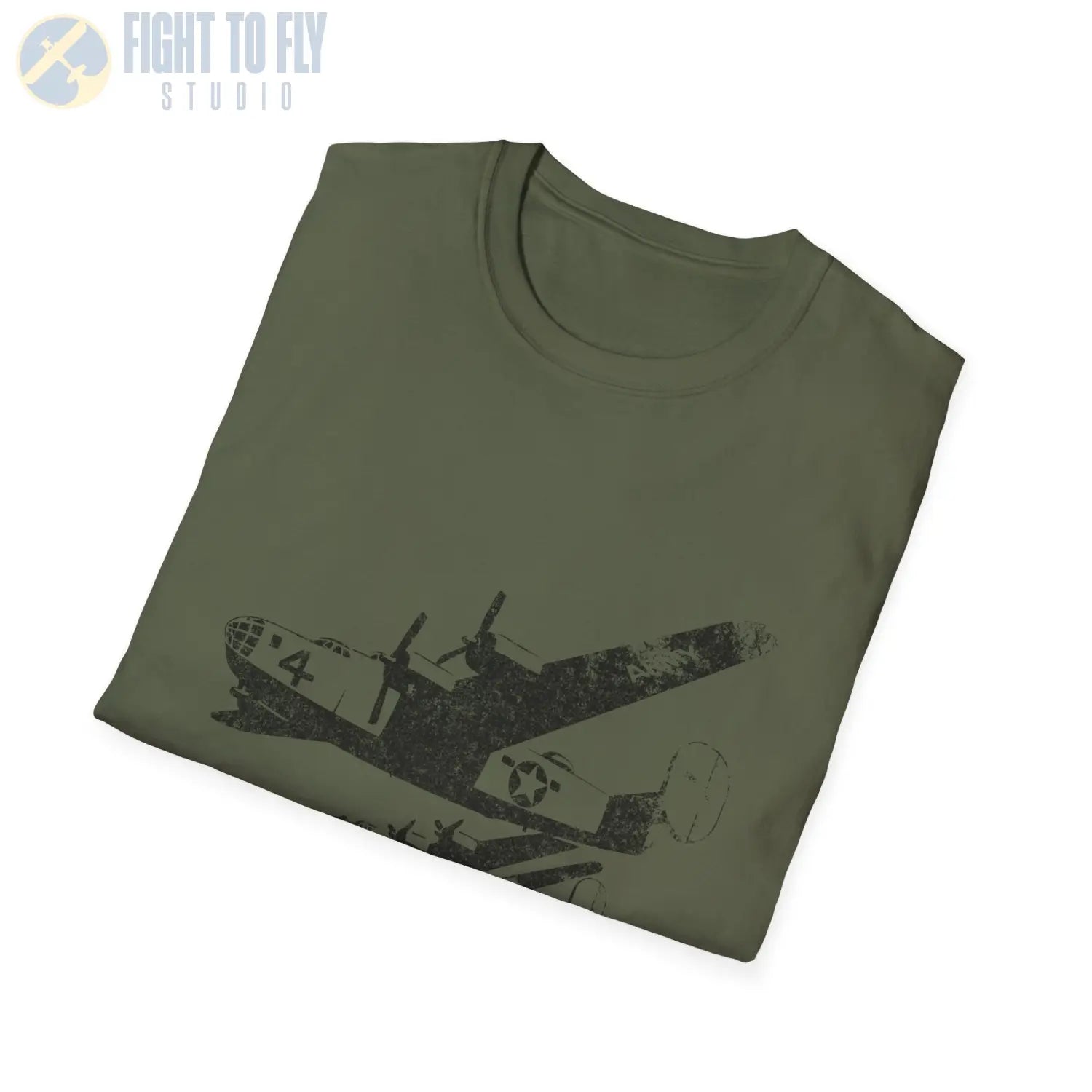 B-24 Liberator “Side Formation” Heritage T-Shirt - Pilot gifts - WWII warbird t-shirt