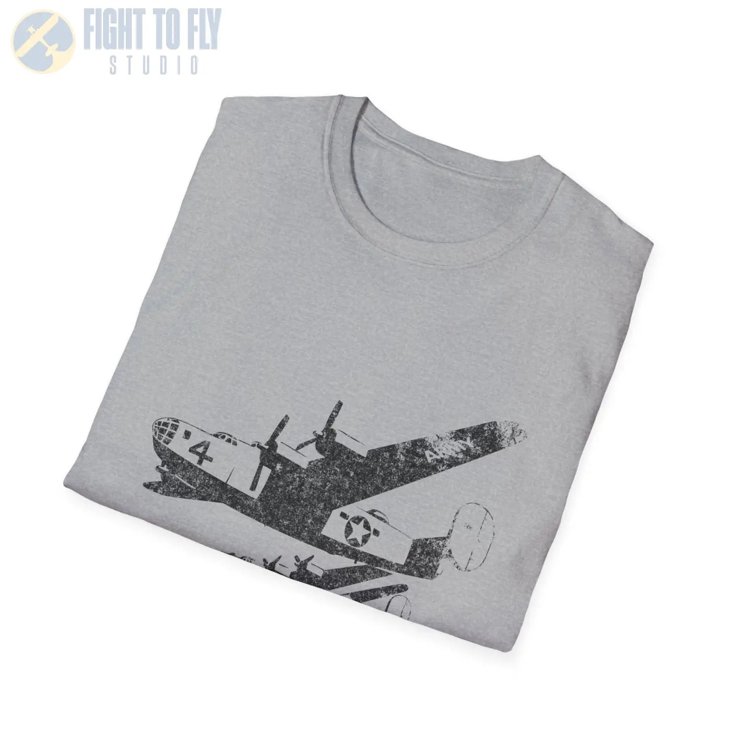 B-24 Liberator “Side Formation” Heritage T-Shirt - Pilot gifts - WWII warbird t-shirt