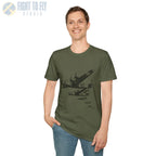 B-24 Liberator “Side Formation” Heritage T-Shirt - Pilot gifts - WWII warbird t-shirt