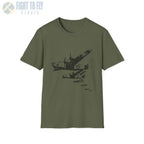 B-24 Liberator “Side Formation” Heritage T-Shirt - Pilot gifts - WWII warbird t-shirt