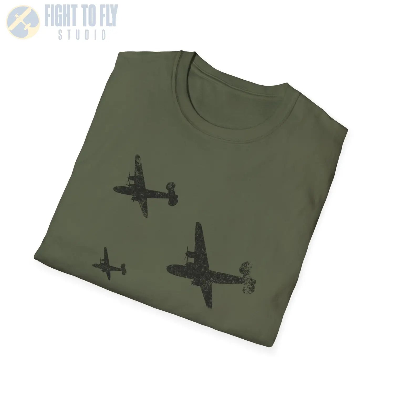 B-24 Liberator “Upward Formation” WWII T-Shirt - Pilot gifts - warbird t-shirt