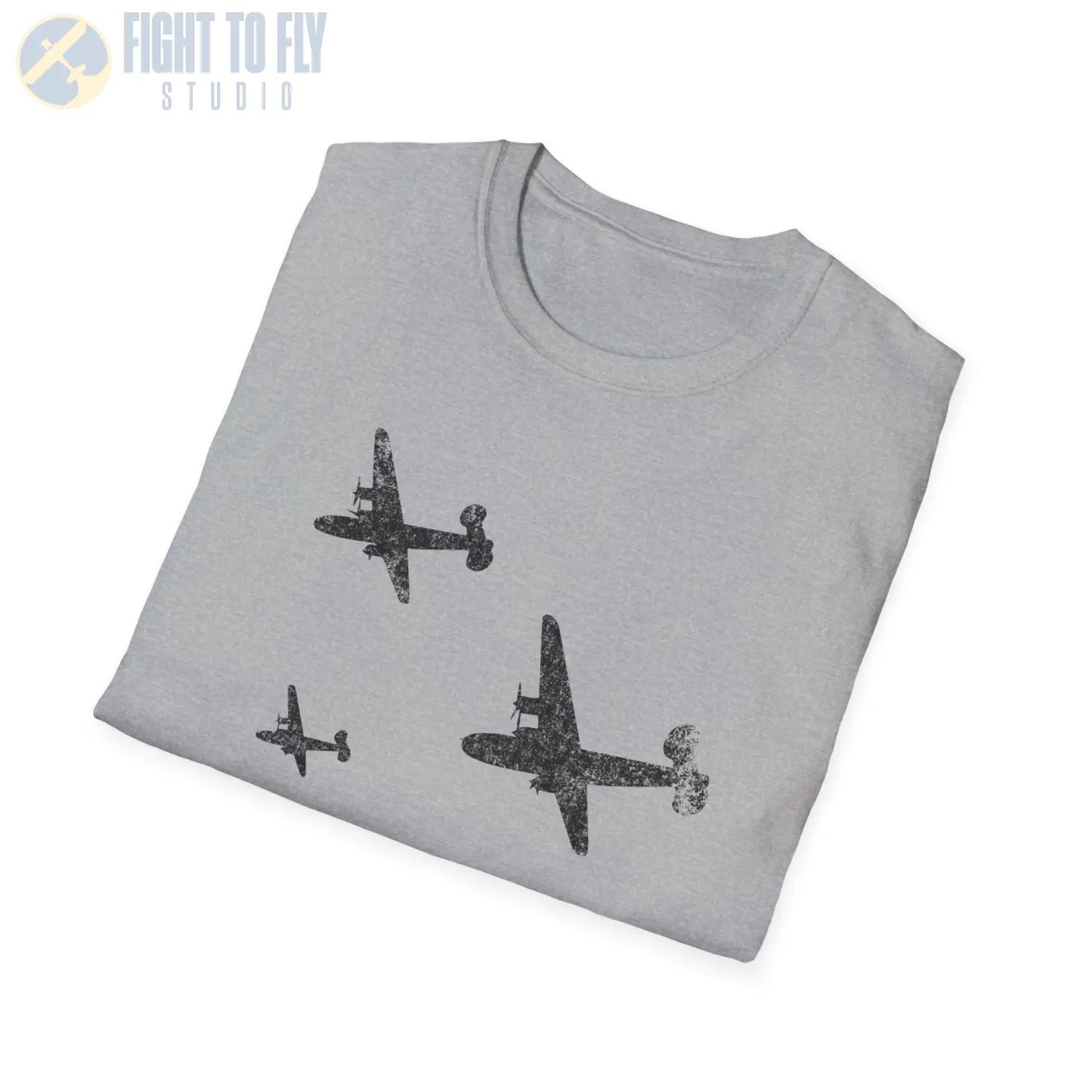 B-24 Liberator “Upward Formation” WWII T-Shirt - Pilot gifts - warbird t-shirt