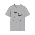 B-24 Liberator “Upward Formation” WWII T-Shirt - Pilot gifts - warbird t-shirt