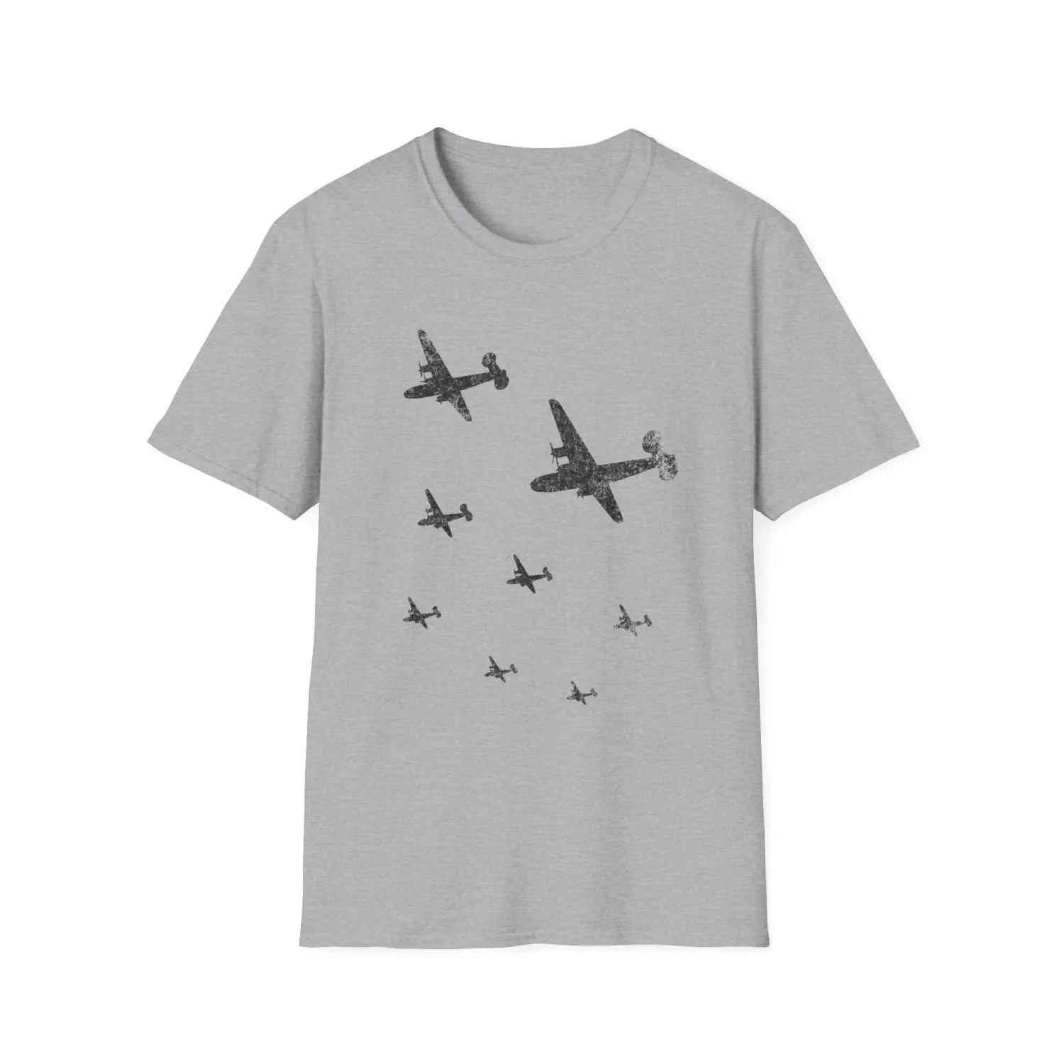 B-24 Liberator “Upward Formation” WWII T-Shirt - Pilot gifts - warbird t-shirt