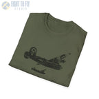 B-24 Liberator “Wings of Freedom” Formation T-Shirt - Pilot gifts - WWII warbird t-shirt