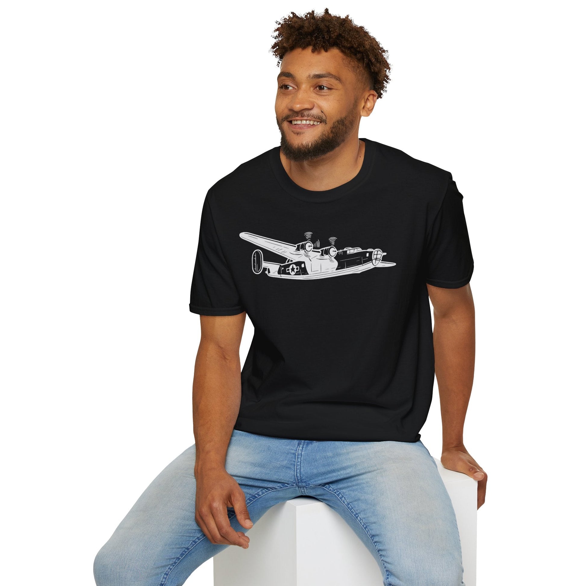 B-24 Premium T-Shirt – Consolidated Liberator WWII Bomber Tee - Pilot gifts - warbird t-shirt