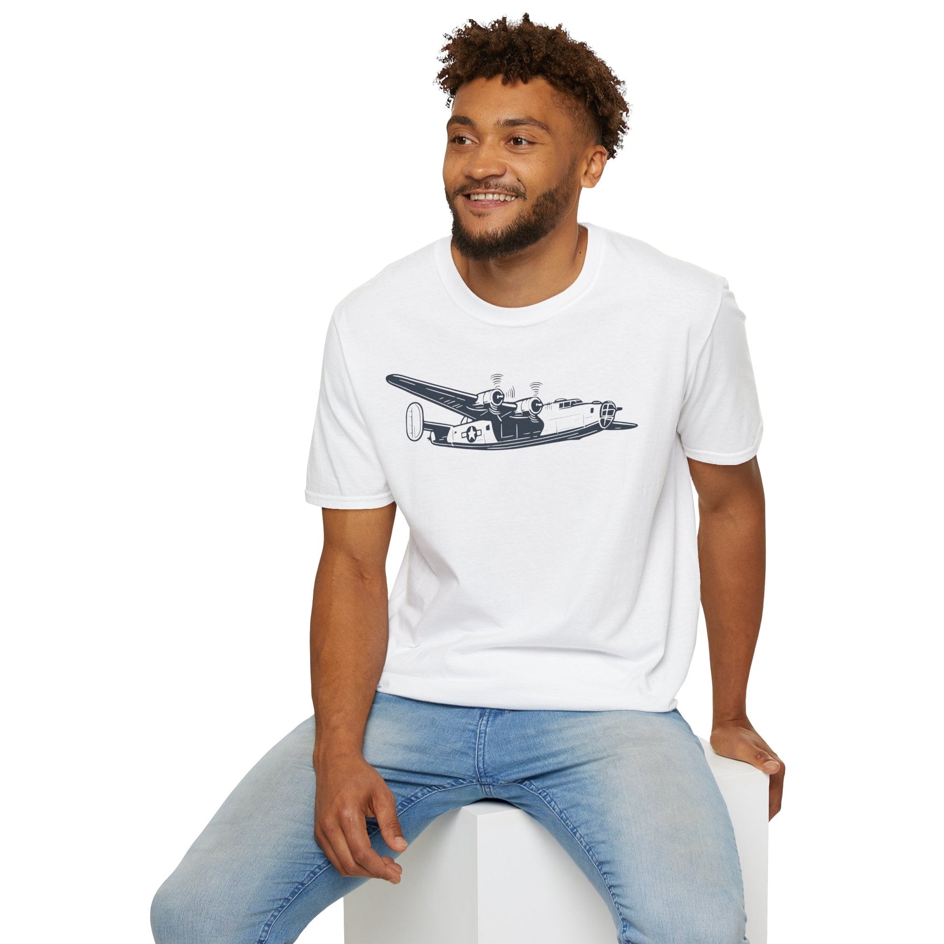 B-24 Premium T-Shirt – Consolidated Liberator WWII Bomber Tee - Pilot gifts - warbird t-shirt