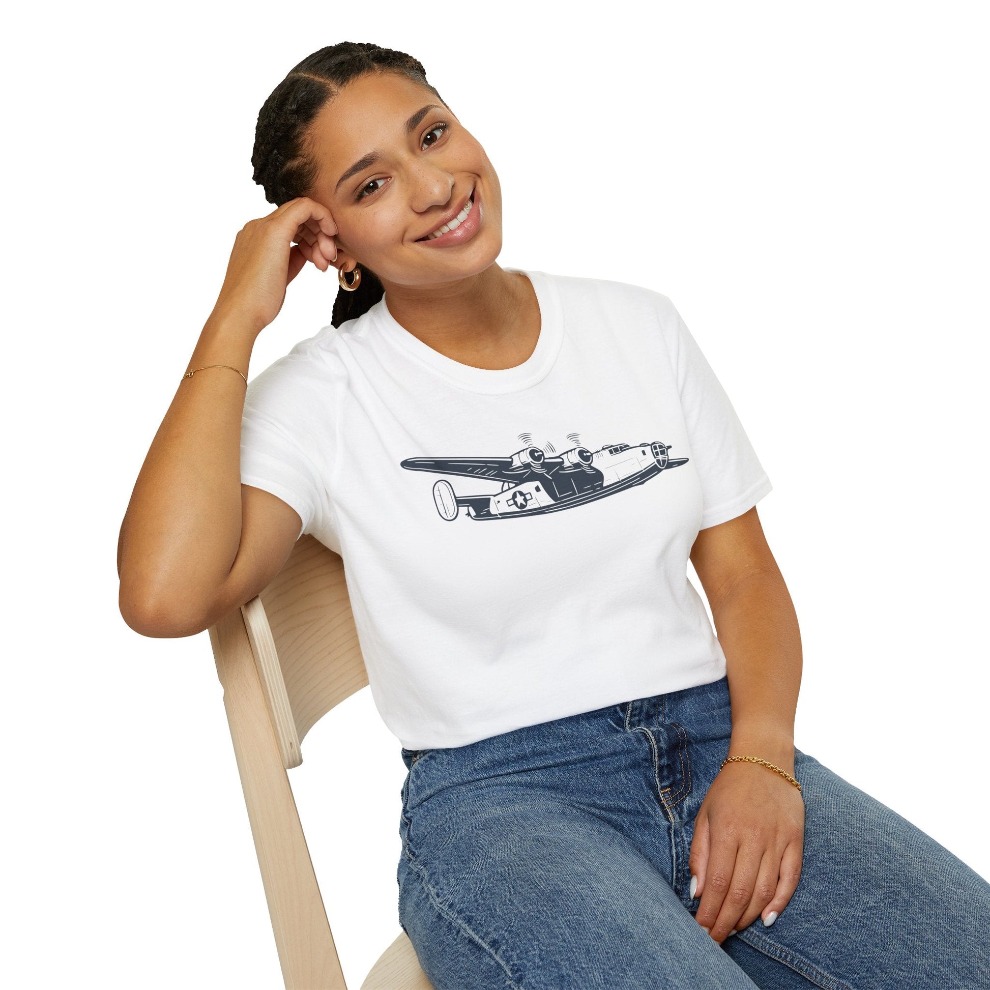 B-24 Premium T-Shirt – Consolidated Liberator WWII Bomber Tee - Pilot gifts - warbird t-shirt