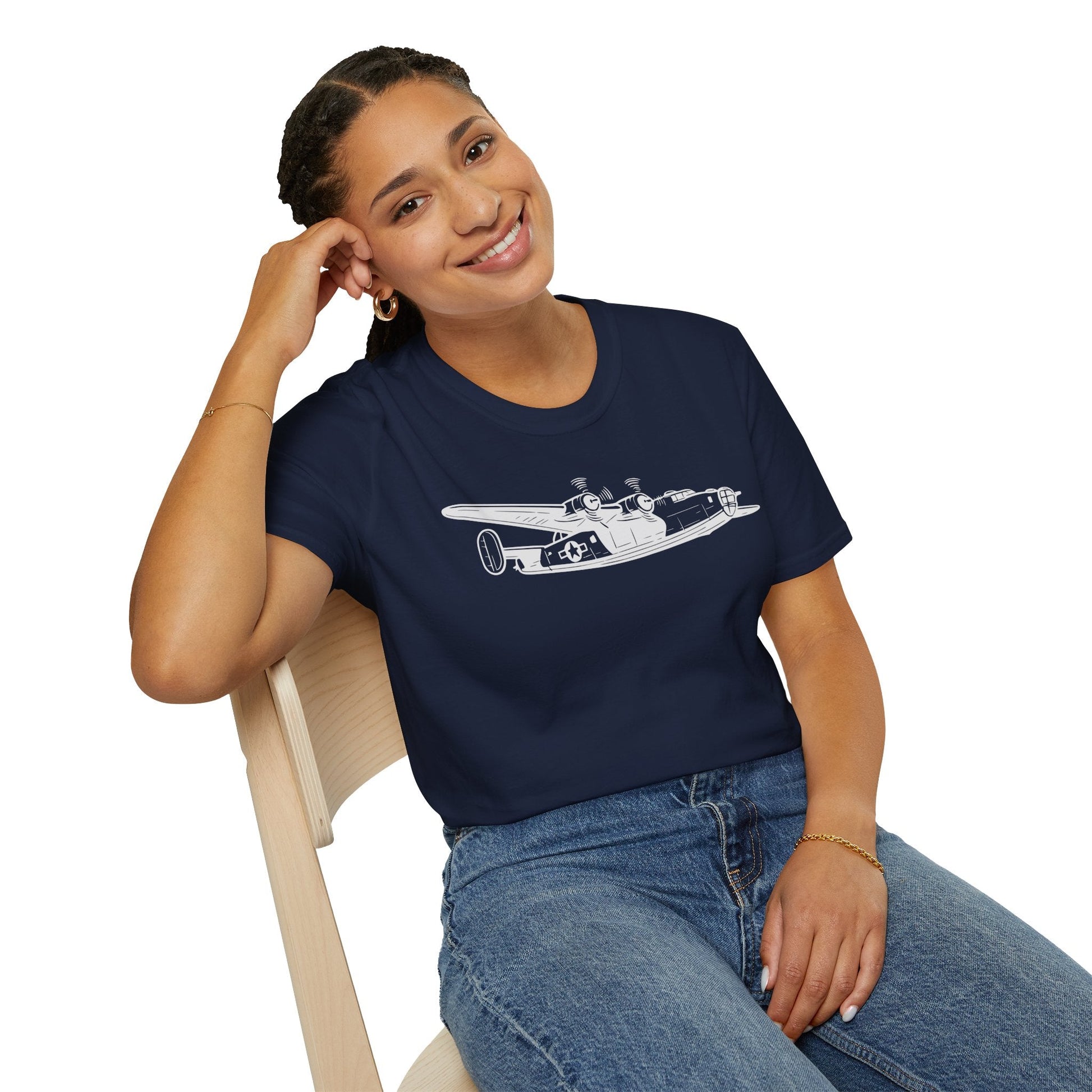 B-24 Premium T-Shirt – Consolidated Liberator WWII Bomber Tee - Pilot gifts - warbird t-shirt
