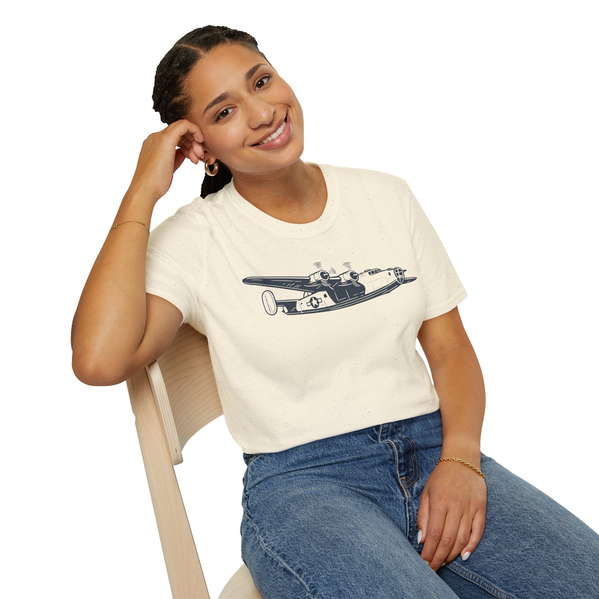 B-24 Premium T-Shirt – Consolidated Liberator WWII Bomber Tee - Pilot gifts - warbird t-shirt