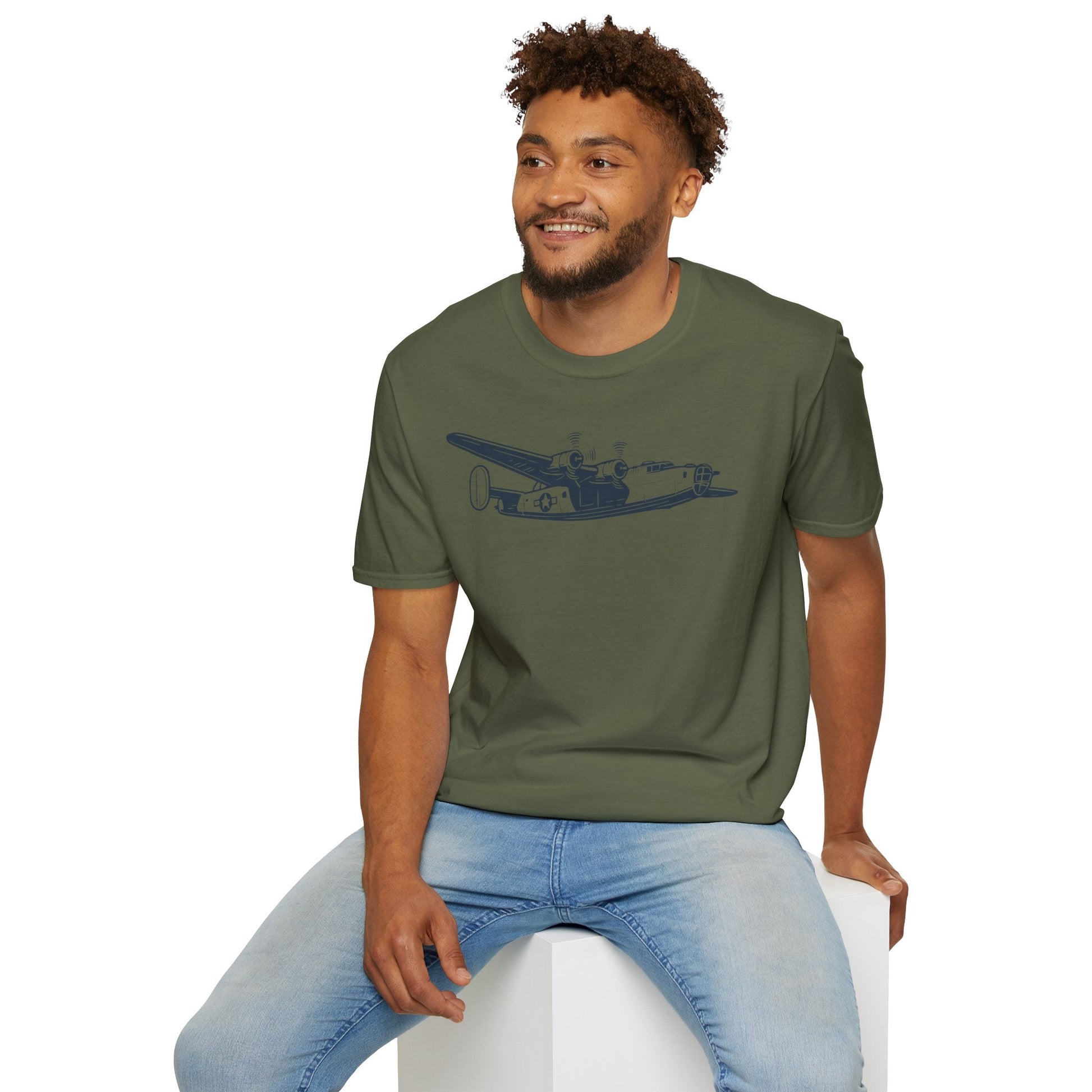 B-24 Premium T-Shirt – Consolidated Liberator WWII Bomber Tee - Pilot gifts - warbird t-shirt