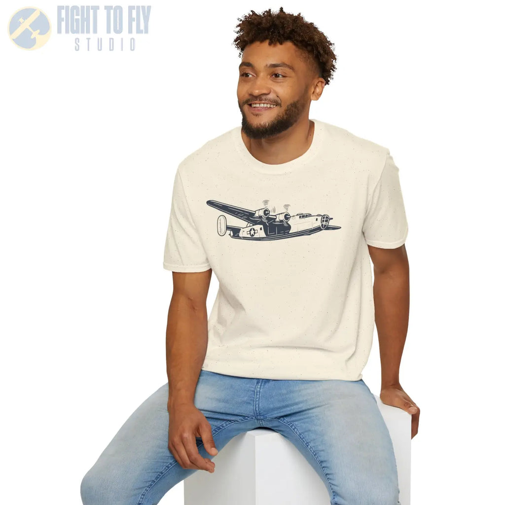 Consolidated B-24 Liberator Premium T-Shirt - Pilot gifts - WWII warbird t-shirt