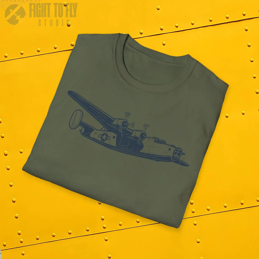 Consolidated B-24 Liberator Premium T-Shirt - Pilot gifts - WWII warbird t-shirt