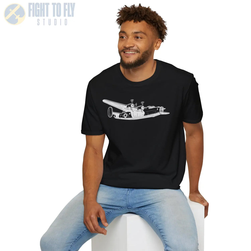 Consolidated B-24 Liberator Premium T-Shirt - Pilot gifts - WWII warbird t-shirt