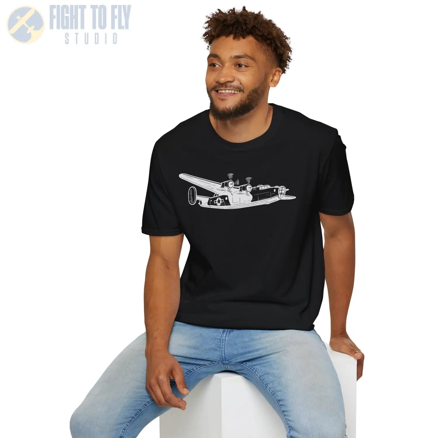 Consolidated B-24 Liberator Premium T-Shirt - Pilot gifts - WWII warbird t-shirt