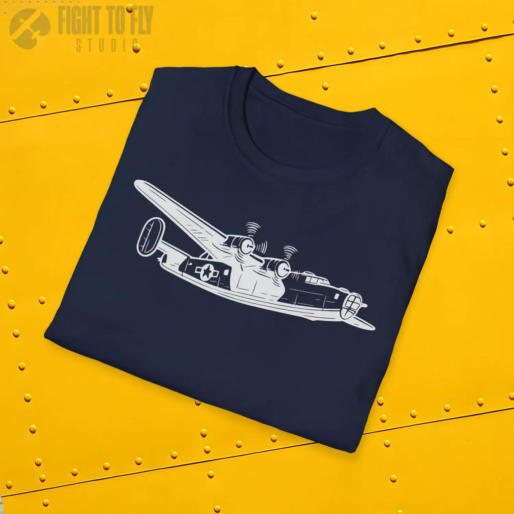Consolidated B-24 Liberator Premium T-Shirt - Pilot gifts - WWII warbird t-shirt