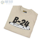 B-24 Liberator Side Profile T-Shirt - Pilot gifts - WWII warbird t-shirt