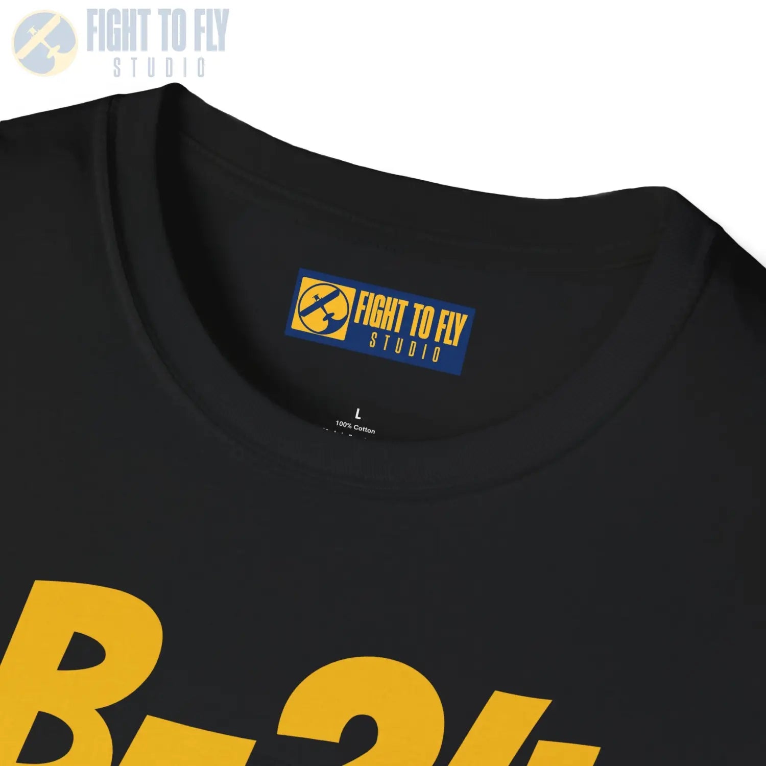 B-24 Liberator Side Profile T-Shirt - Pilot gifts - WWII warbird t-shirt
