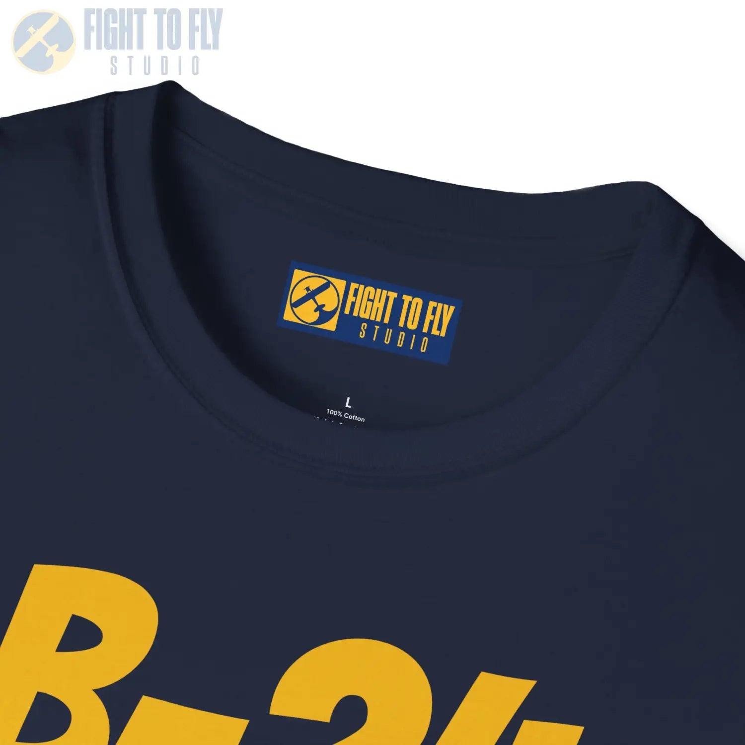B-24 Liberator Side Profile T-Shirt - Pilot gifts - WWII warbird t-shirt