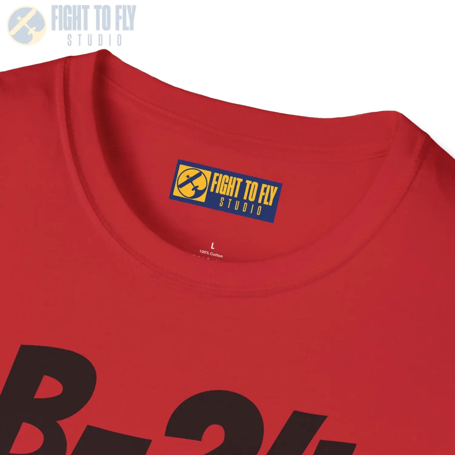 B-24 Liberator Side Profile T-Shirt - Pilot gifts - WWII warbird t-shirt