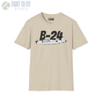 B-24 Liberator Side Profile T-Shirt - Pilot gifts - WWII warbird t-shirt