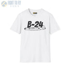 B-24 Liberator Side Profile T-Shirt - Pilot gifts - WWII warbird t-shirt