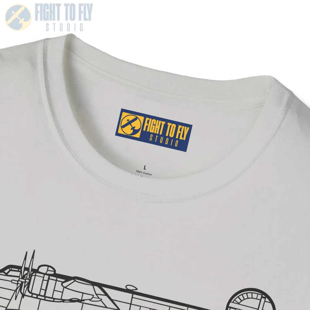 B-24J Liberator T-Shirt - Pilot gifts - WWII warbird t-shirt