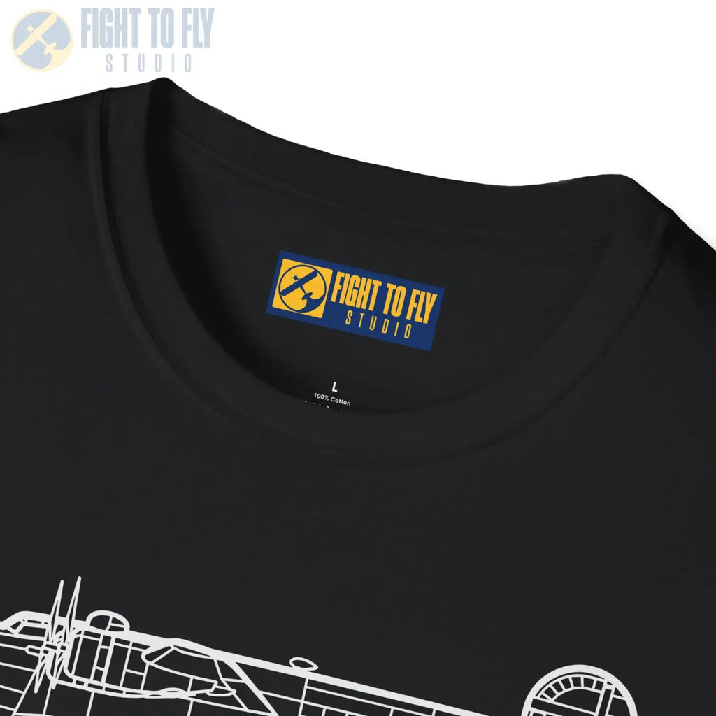 B-24J Liberator T-Shirt - Pilot gifts - WWII warbird t-shirt