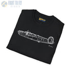 B-24J Liberator T-Shirt - Pilot gifts - WWII warbird t-shirt