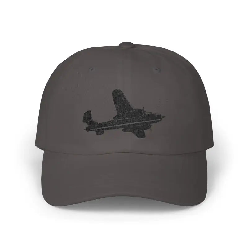 B-25 - Black WWII Bomber Legendary Warbird - Hats - Pilot gifts - warbird t-shirt