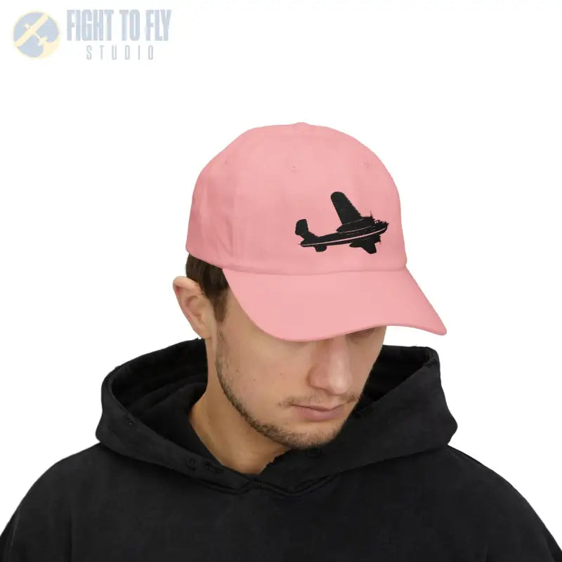 B-25 - Black WWII Bomber Legendary Warbird - Hats - Pilot gifts - warbird t-shirt