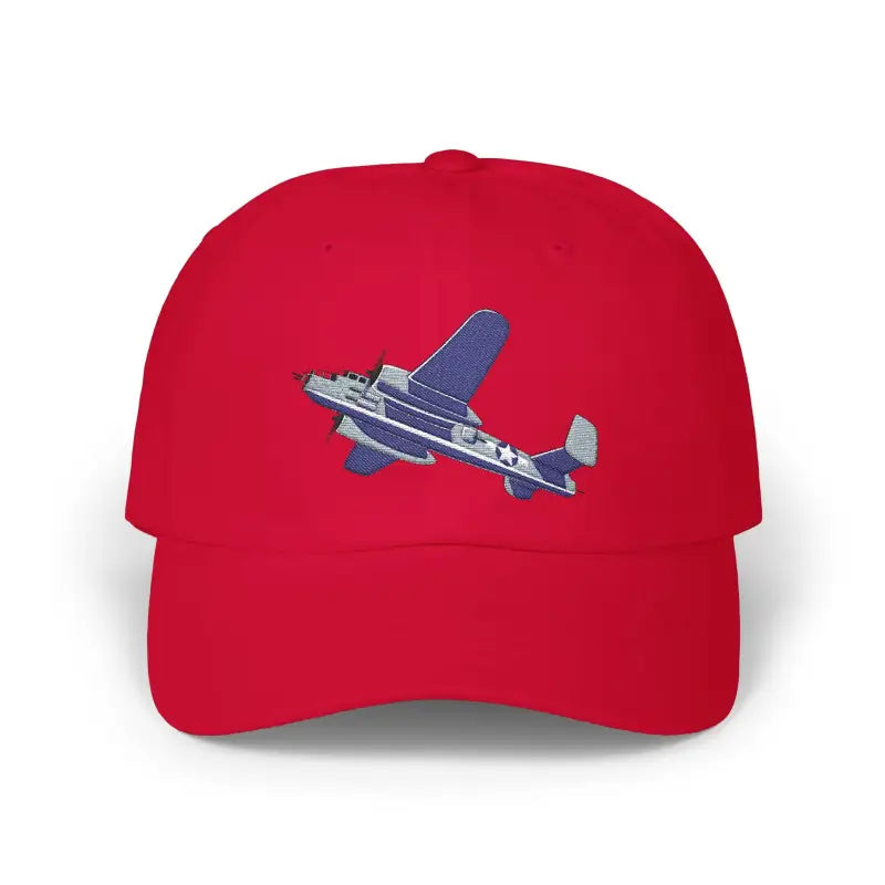 B-25 - Color - Hats - Pilot gifts - WWII warbird t-shirt