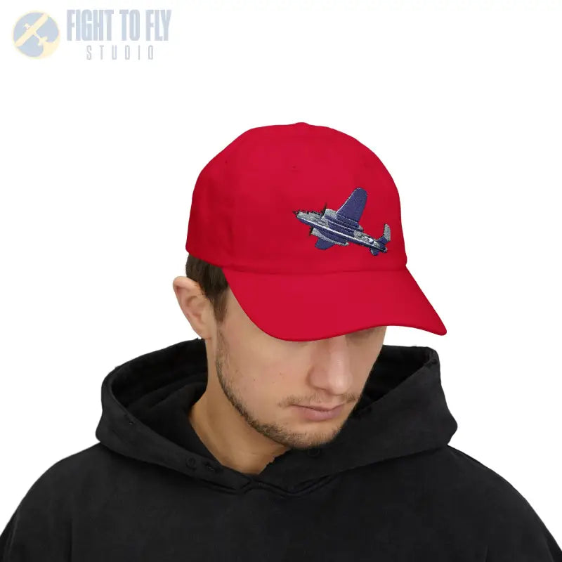 B-25 - Color - Hats - Pilot gifts - WWII warbird t-shirt