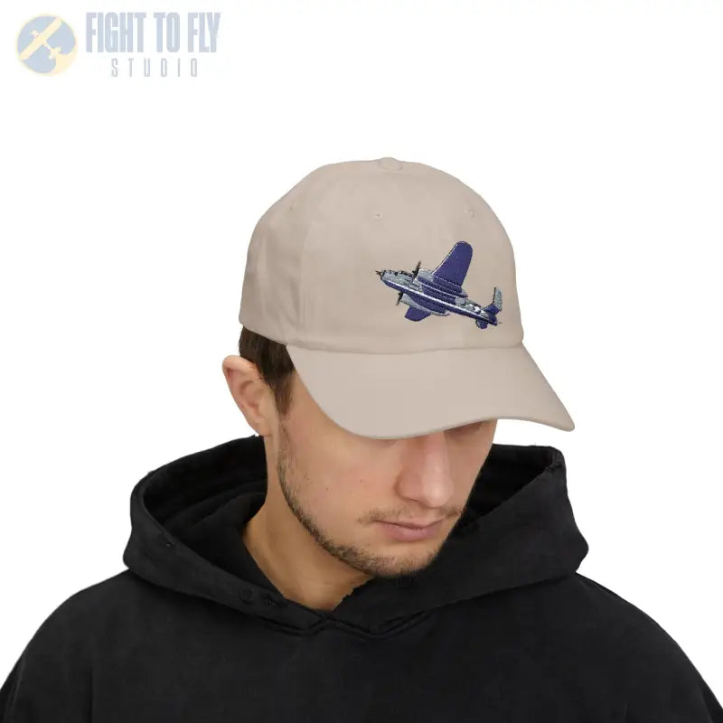 B-25 - Color - Hats - Pilot gifts - WWII warbird t-shirt