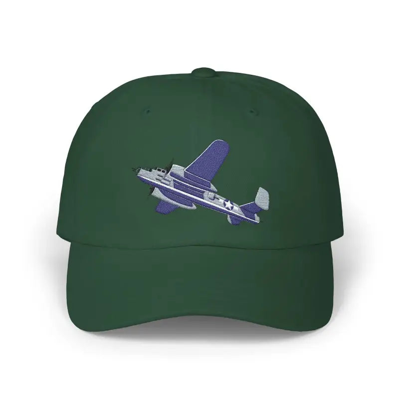 B-25 - Color - Hats - Pilot gifts - WWII warbird t-shirt