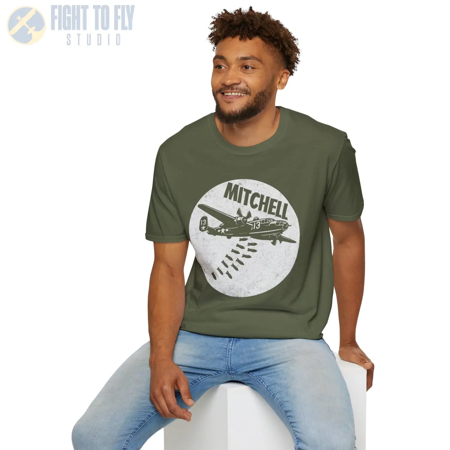 B-25 Mitchell “Bomb Run” WWII T-Shirt - Pilot gifts - warbird t-shirt