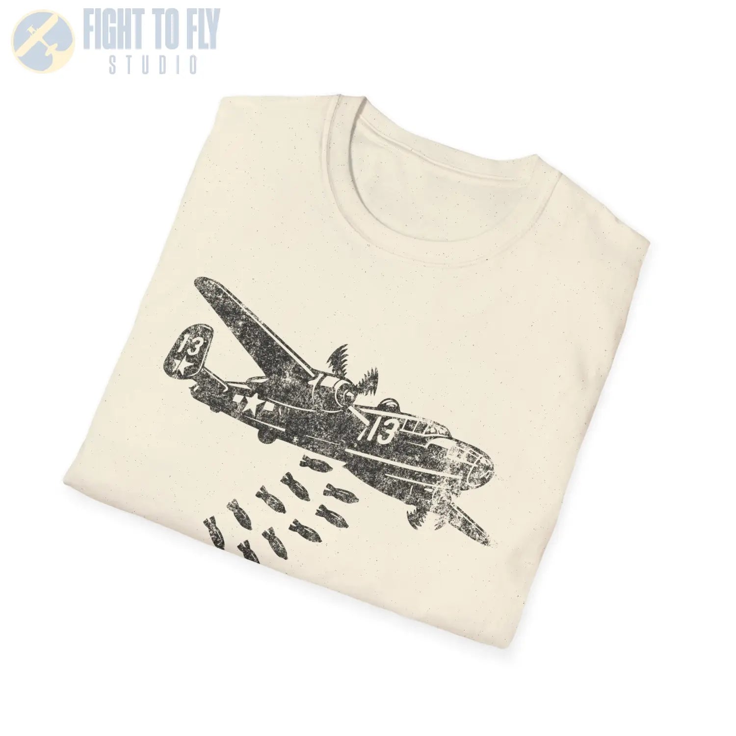B-25 Mitchell “Bomb Run” WWII T-Shirt - Pilot gifts - warbird t-shirt
